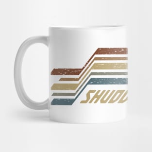 Shudder To Think Stripes Mug